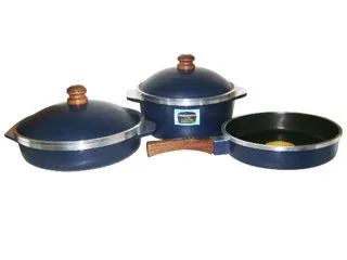 Eterna Teflon Set Azul Noche (5pzas)