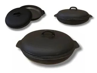 DVL Paellera c/Tapa 31x6cm Prof. Hierro
