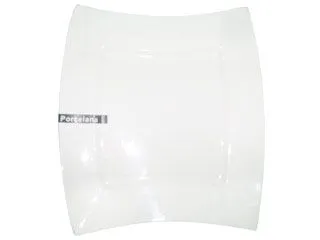 La Bianca Plato Cuadrado c/Ondas 28x28