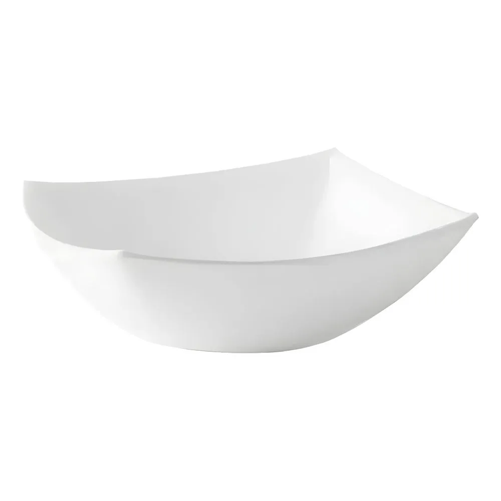 Opalina Blanca Cuad. Ensaladera 24x7.5cm