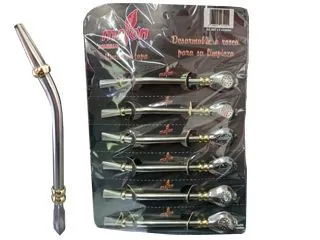 Malon Bombilla Acero Inox. Corta