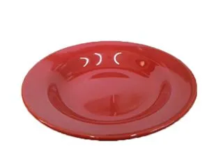 Biona Rojo Plato Hondo 21cm