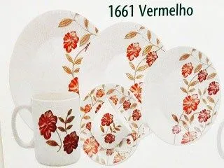 Oxford Vermelho Plato Postre 19cm